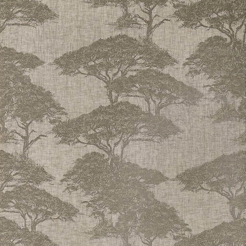 Thibaut TORREY PINES T24435 in Beige and Black Wallpaper - Y
