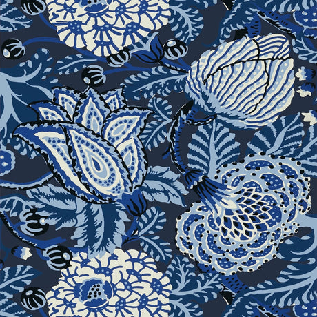 Thibaut MITFORD T2943 in Navy Wallpaper - Paramount