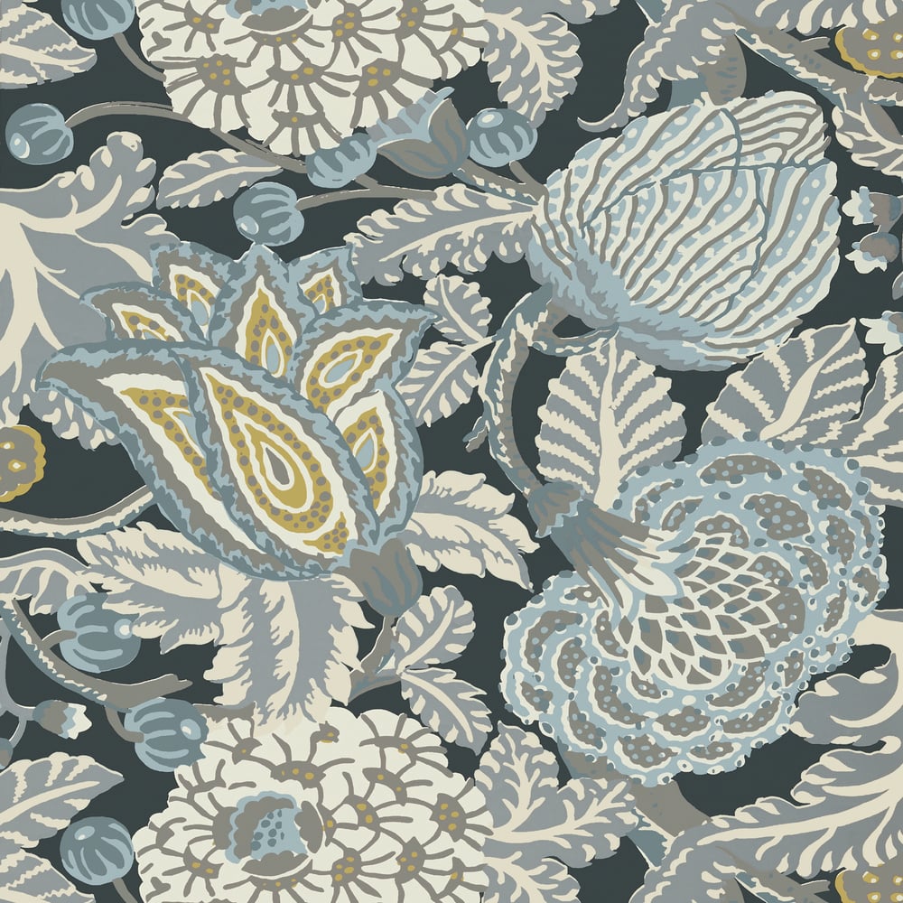 Thibaut T2944 MITFORD Grey Wallpaper