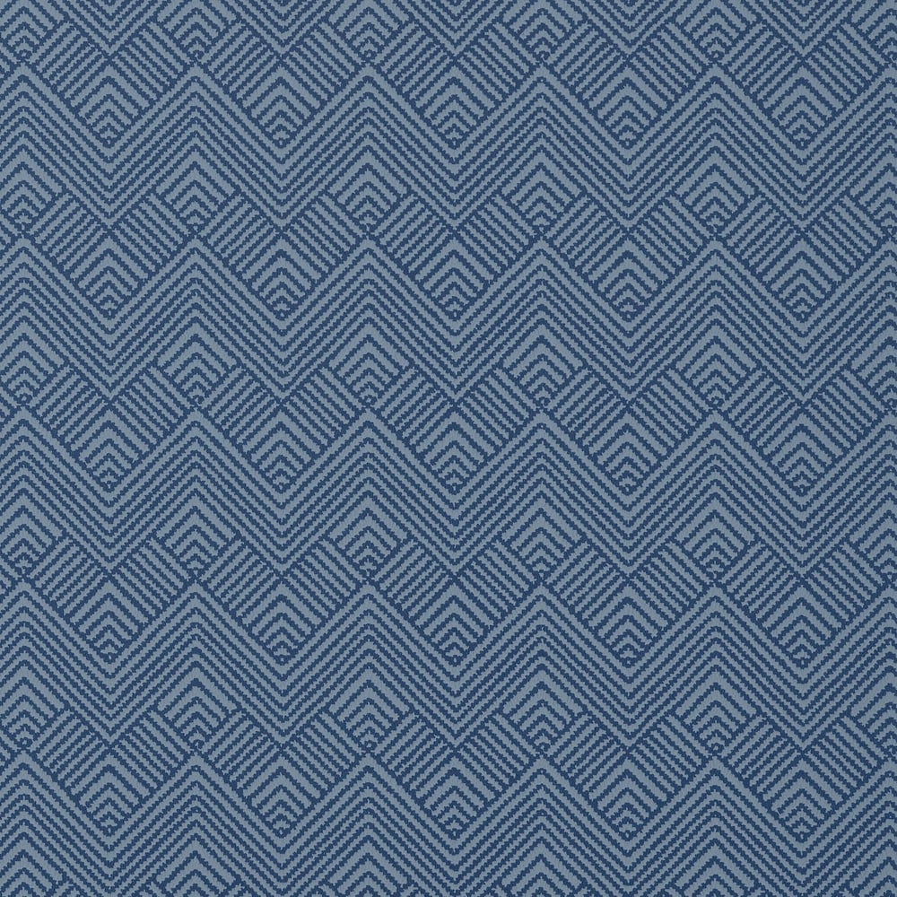 Thibaut T2990 OSLO CHEVRON Navy Wallpaper