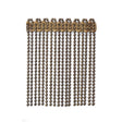 KRAVET COUTURE T30463.44.0 BALL/CHAIN BULL BRONZE TRIM - Eade's Wallpaper