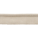 KRAVET COUTURE T30559.11.0 FAILLE CORD GREY FROST TRIM - Eade's Wallpaper