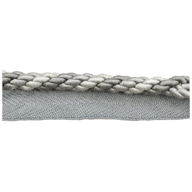 KRAVET COUTURE T30560.11.0 TONAL CORD GREY FROST TRIM - Eade's Wallpaper