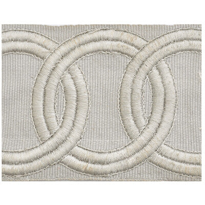 KRAVET COUTURE T30563.11.0 GRECIAN BRAID GREY FROST TRIM - Eade's Wallpaper