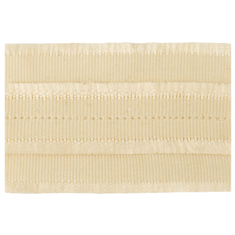 KRAVET COUTURE T30564.16.0 FRINGED BORDER CHAMPAGNE TRIM - Eade's Wallpaper
