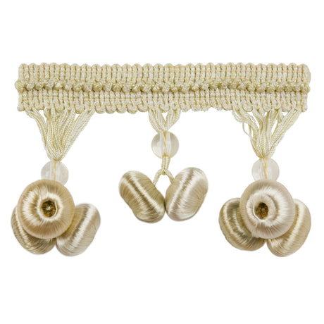 KRAVET BASICS T30583.16.0 GUM DROP TASSEL LIMESTONE TRIM - Eade's Wallpaper