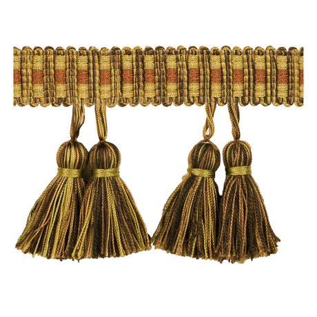 KRAVET BASICS T30584.624.0 PAIRED TASSELS NOVEMBER TRIM - Eade's Wallpaper