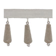 KRAVET DESIGN T30612.1.0 GILDED TEARDROP SILVER MOON TRIM - Eade's Wallpaper