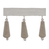KRAVET DESIGN T30612.1.0 GILDED TEARDROP SILVER MOON TRIM - Eade's Wallpaper