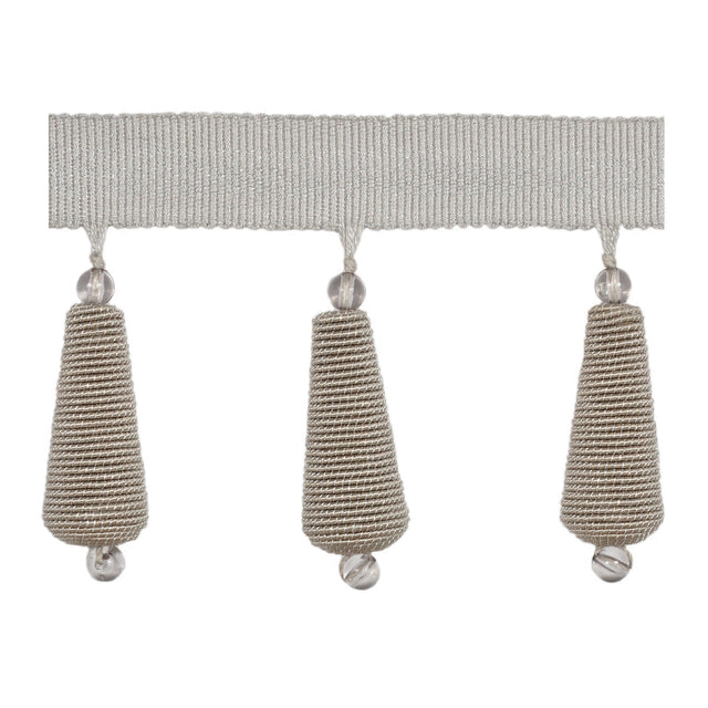 KRAVET DESIGN T30612.1.0 GILDED TEARDROP SILVER MOON TRIM - Eade's Wallpaper
