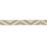 KRAVET DESIGN T30672.106.0 GEO CLUB BORDER MOONSTONE TRIM - Eade's Wallpaper