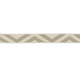 KRAVET DESIGN T30672.106.0 GEO CLUB BORDER MOONSTONE TRIM - Eade's Wallpaper