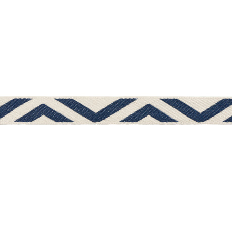 KRAVET DESIGN T30672.515.0 GEO CLUB BORDER INDIGO TRIM - Eade's Wallpaper