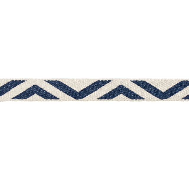 KRAVET DESIGN T30672.515.0 GEO CLUB BORDER INDIGO TRIM - Eade's Wallpaper