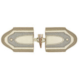 KRAVET COUTURE T30725.1106.0 TYROLEAN TOGGLE FROST TRIM - Eade's Wallpaper