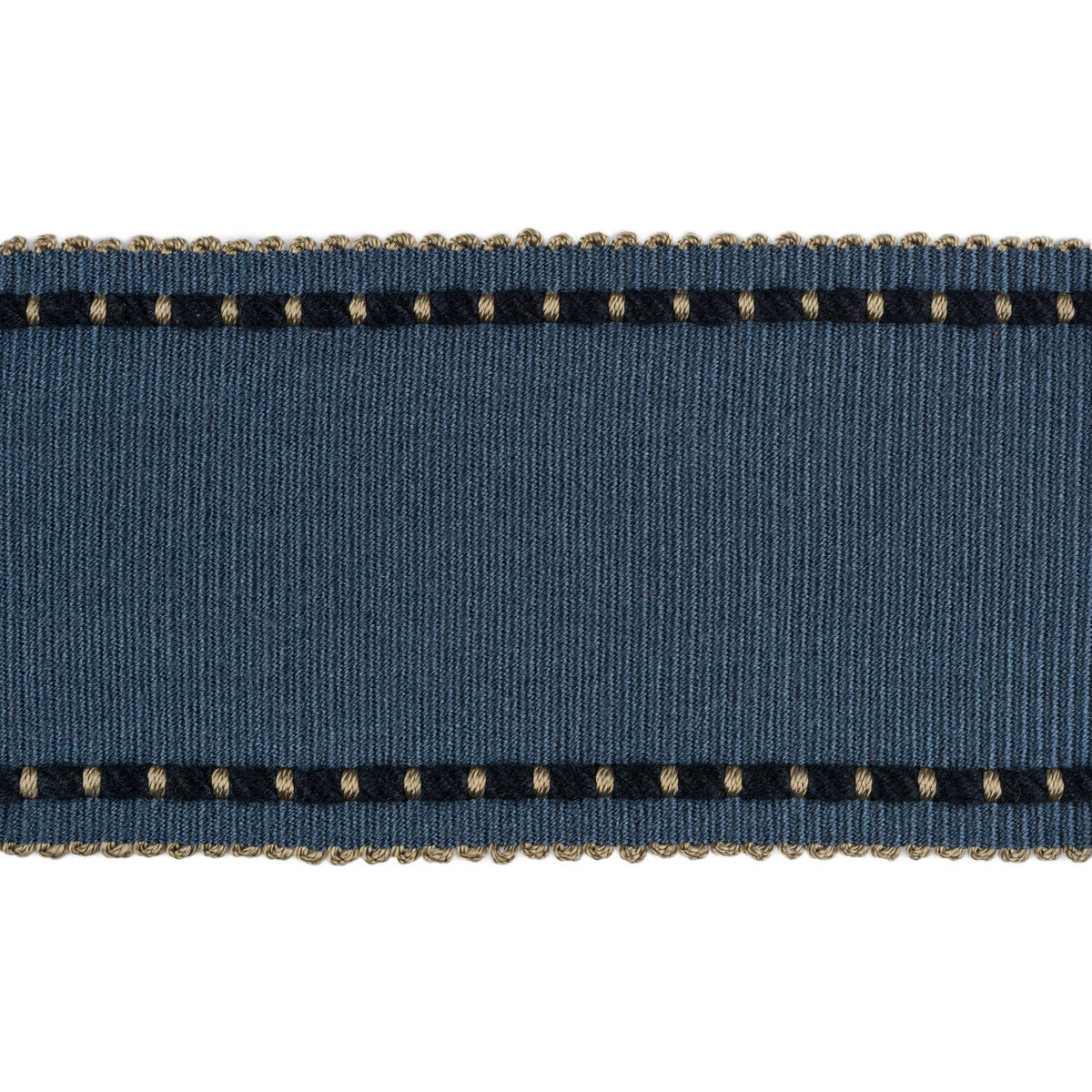 KRAVET DESIGN T30733.5.0 CABLE EDGE BAND INDIGO TRIM - Eade's Wallpaper