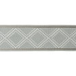 KRAVET DESIGN T30744.115.0 DIAMOND TRELLIS VAPOR TRIM - Eade's Wallpaper