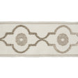 KRAVET DESIGN T30745.11.0 OGEE CHAIN DOVE TRIM - Eade's Wallpaper