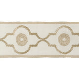 KRAVET DESIGN T30745.16.0 OGEE CHAIN CREAM TRIM - Eade's Wallpaper