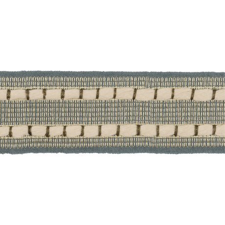 KRAVET DESIGN T30750.511.0 RAMBLE TAPE INDIGO TRIM - Eade's Wallpaper