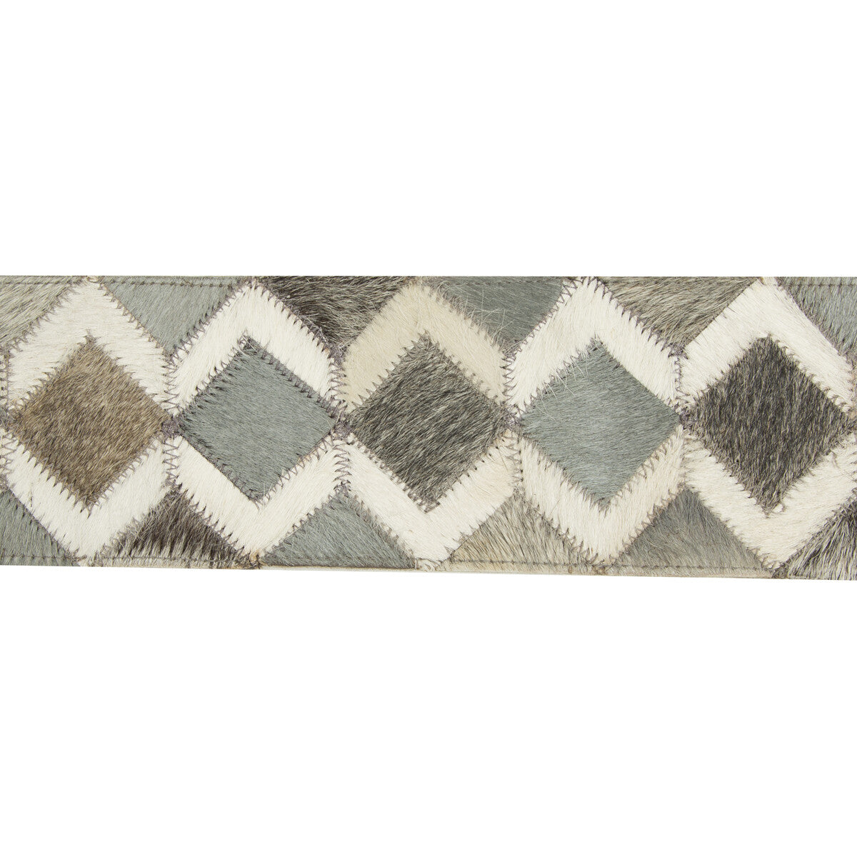 KRAVET DESIGN T30760.811.0 DIAMOND HIDE DAPPLE GREY TRIM - Eade's Wallpaper