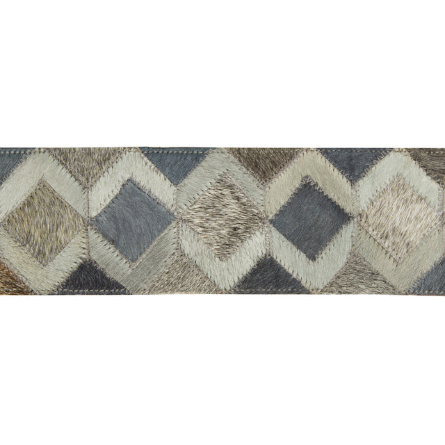 KRAVET DESIGN T30760.815.0 DIAMOND HIDE STEEL GREY TRIM - Eade's Wallpaper