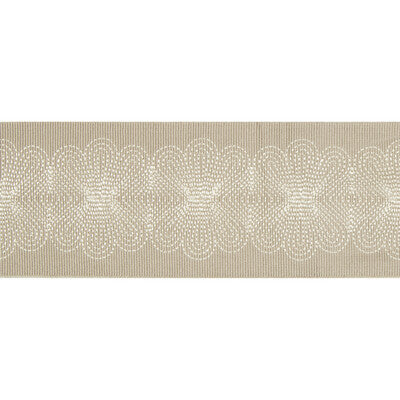 KRAVET DESIGN T30763.106.0 FLOWER STITCH LINEN TRIM - Eade's Wallpaper