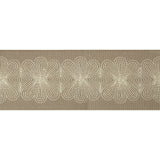 KRAVET DESIGN T30763.1110.0 FLOWER STITCH DUSTY MAUVE TRIM - Eade's Wallpaper