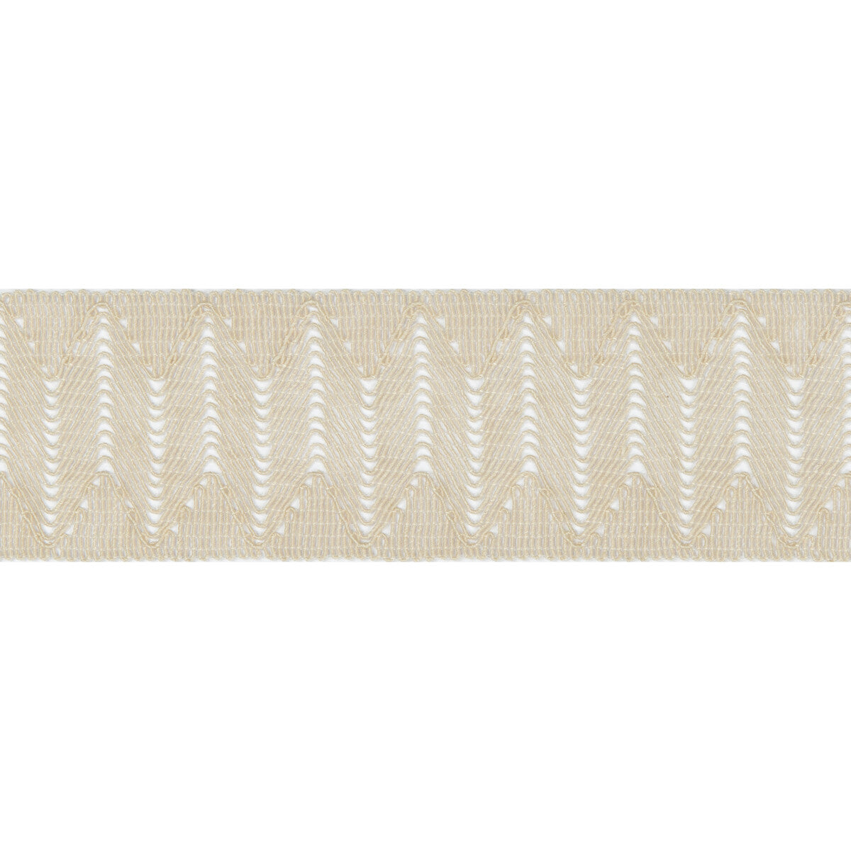 KRAVET COUTURE T30781.1.0 WAVE CREST IVORY TRIM - Eade's Wallpaper