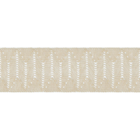 KRAVET COUTURE T30781.1.0 WAVE CREST IVORY TRIM - Eade's Wallpaper