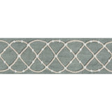KRAVET BASICS T30800.1101.0 FISHERMAN'S NET SILVER TRIM - Eade's Wallpaper