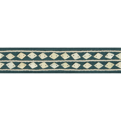 KRAVET BASICS T30801.516.0 SHELL COLLECTOR PACIFIC TRIM - Eade's Wallpaper