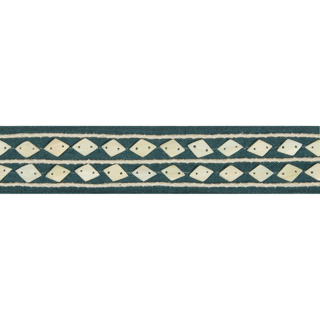 KRAVET BASICS T30801.516.0 SHELL COLLECTOR PACIFIC TRIM - Eade's Wallpaper