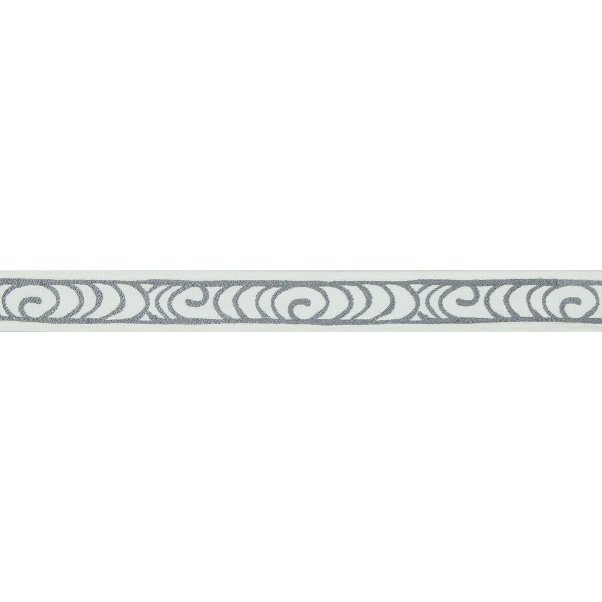 KRAVET BASICS T30803.1101.0 WAVE CURL SILVER TRIM - Eade's Wallpaper