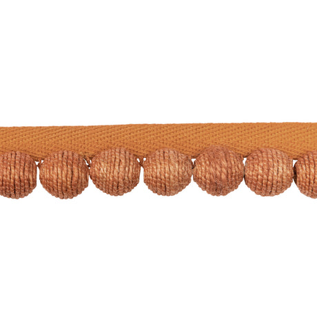 KRAVET COUTURE T30805.24.0 JUTEBALL CORD CLAY TRIM - Eade's Wallpaper
