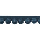 KRAVET COUTURE T30805.5.0 JUTEBALL CORD INDIGO TRIM - Eade's Wallpaper