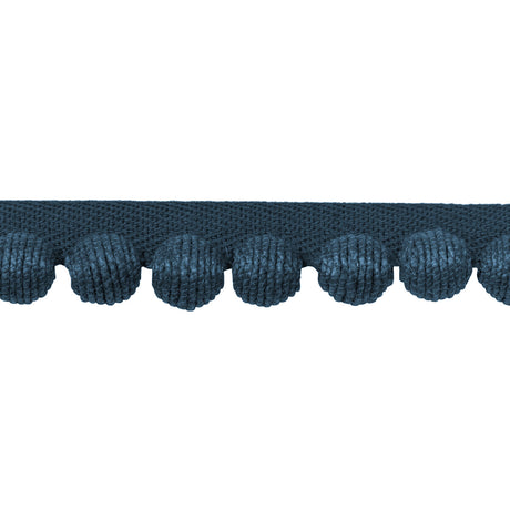 KRAVET COUTURE T30805.5.0 JUTEBALL CORD INDIGO TRIM - Eade's Wallpaper