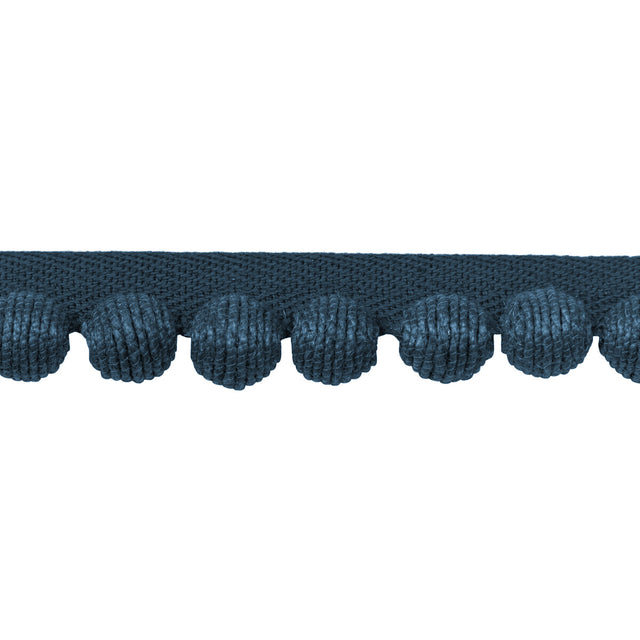 KRAVET COUTURE T30805.5.0 JUTEBALL CORD INDIGO TRIM - Eade's Wallpaper
