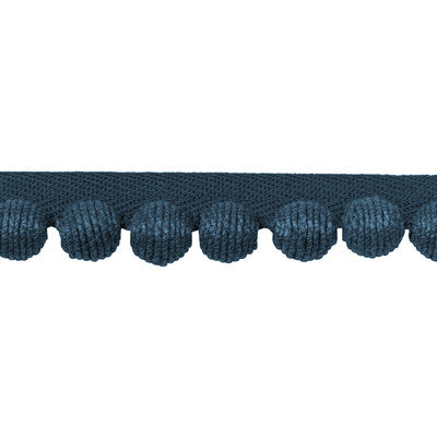 KRAVET COUTURE T30805.5.0 JUTEBALL CORD INDIGO TRIM - Eade's Wallpaper