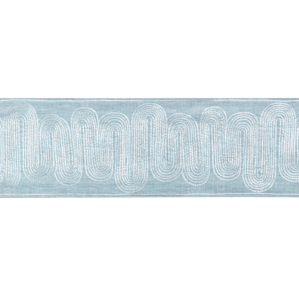 KRAVET COUTURE T30807.5.0 ISCHIA TAPE CHAMBRAY TRIM - Eade's Wallpaper