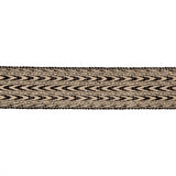 KRAVET COUTURE T30820.816.0 ONDE CHARCOAL TRIM - Eade's Wallpaper