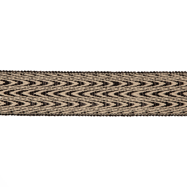 KRAVET COUTURE T30820.816.0 ONDE CHARCOAL TRIM - Eade's Wallpaper