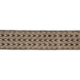 KRAVET COUTURE T30820.816.0 ONDE CHARCOAL TRIM - Eade's Wallpaper