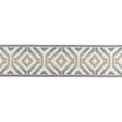 KRAVET COUTURE T30823.11.0 SANUR TAPE PEWTER TRIM - Eade's Wallpaper