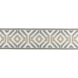 KRAVET COUTURE T30823.11.0 SANUR TAPE PEWTER TRIM - Eade's Wallpaper