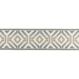 KRAVET COUTURE T30823.11.0 SANUR TAPE PEWTER TRIM - Eade's Wallpaper