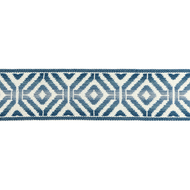 KRAVET COUTURE T30823.5.0 SANUR TAPE INDIGO TRIM - Eade's Wallpaper