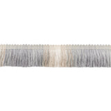 KRAVET COUTURE T30824.11.0 DAINTREE FRINGE PEWTER TRIM - Eade's Wallpaper