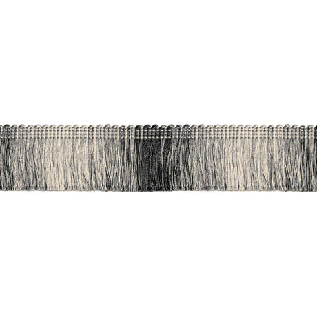 KRAVET COUTURE T30824.21.0 DAINTREE FRINGE NOIR TRIM - Eade's Wallpaper