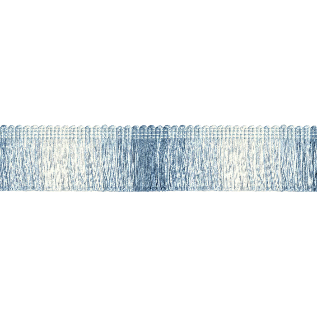 KRAVET COUTURE T30824.5.0 DAINTREE FRINGE CHAMBRAY TRIM - Eade's Wallpaper